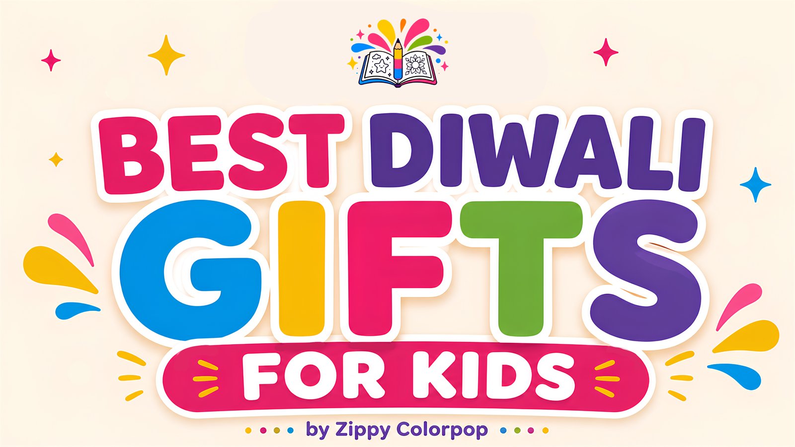 Diwali gift ideas for Hindu kids with coloring books and activities