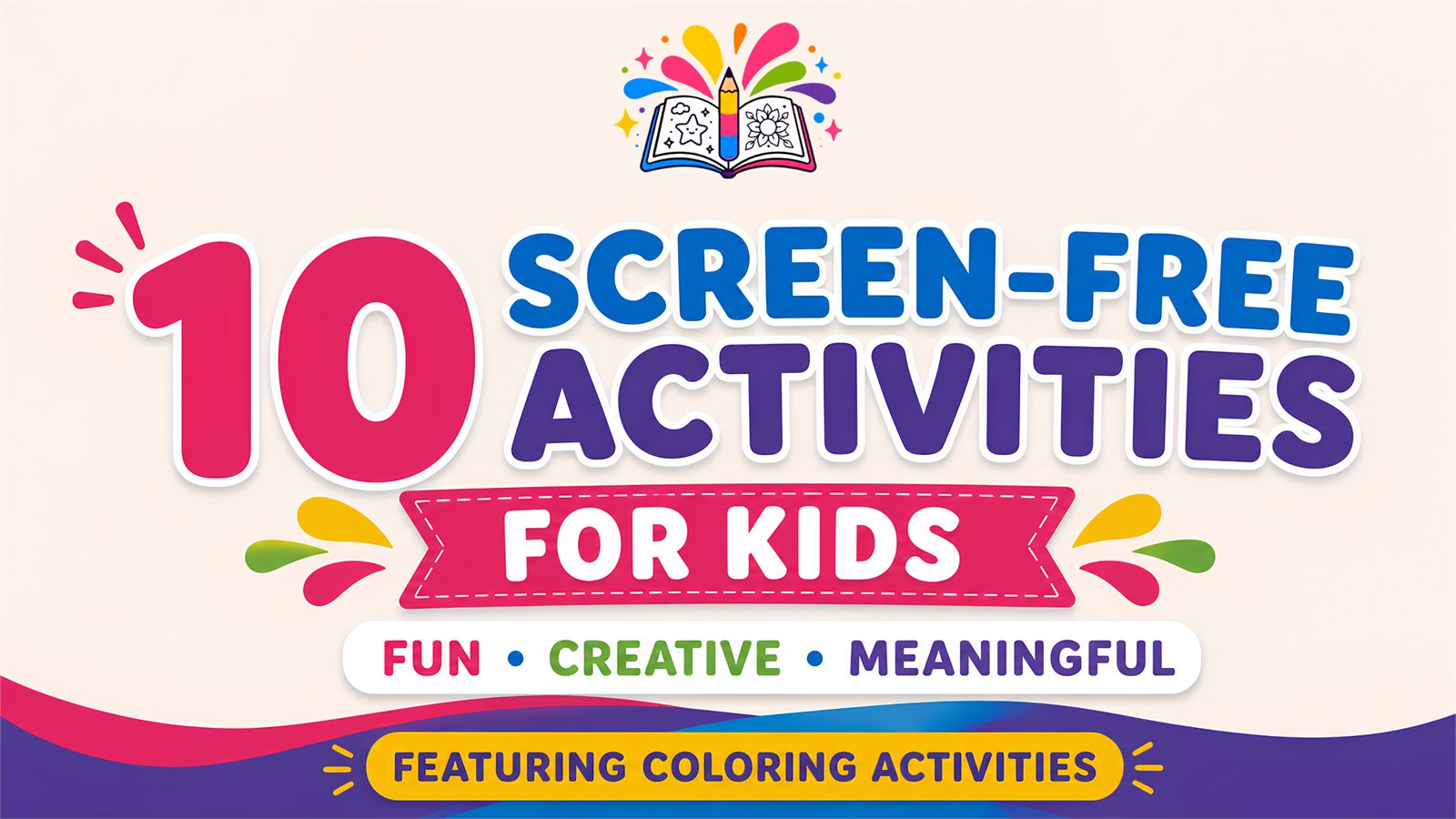 Screen-free Hindu coloring activities for kids at home