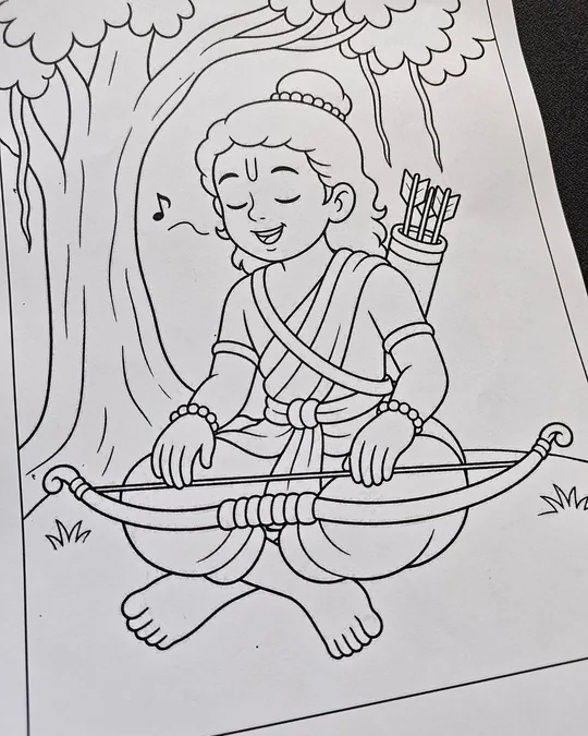 Zippy Colorpop books collection image featuring Hindu coloring books for kids.