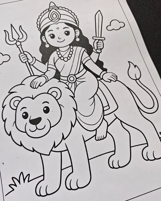 Zippy Colorpop Hindu gift ideas image featuring coloring books for kids.